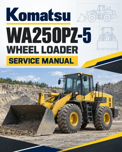 Komatsu WA250PZ-5 Wheel Loader Service Manual Komatsu WA250PZ-5 Wheel Loader Service Manual