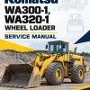 Komatsu WA300-1, WA320-1 Wheel Loader Service Manual Komatsu WA300-1, WA320-1 Wheel Loader Service Manual