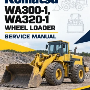 Komatsu WA300-1, WA320-1 Wheel Loader Service Manual Komatsu WA300-1, WA320-1 Wheel Loader Service Manual