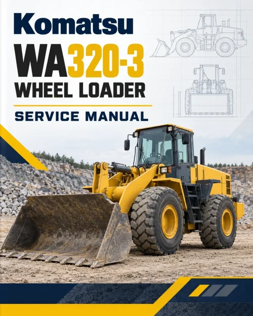 Komatsu WA320-3 Wheel Loader Service Manual Komatsu WA320-3 Wheel Loader Service Manual