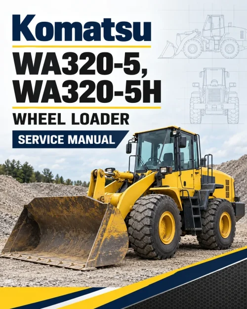 Komatsu WA320-5, WA320-5H Wheel Loader Service Manual Komatsu WA320-5, WA320-5H Wheel Loader Service Manual