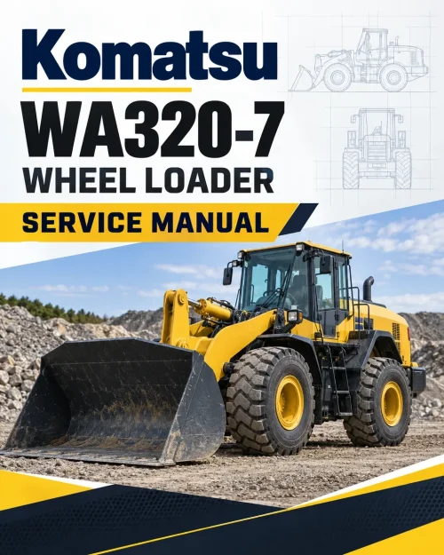 Komatsu WA320-7 Wheel Loader Service Manual Komatsu WA320-7 Wheel Loader Service Manual