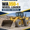 Komatsu WA350-1 Wheel Loader Service Manual Komatsu WA350-1 Wheel Loader Service Manual