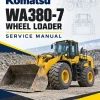Komatsu WA380-7 Wheel Loader Service Manual Komatsu WA380-7 Wheel Loader Service Manual