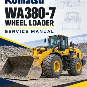 Komatsu WA380-7 Wheel Loader Service Manual Komatsu WA380-7 Wheel Loader Service Manual
