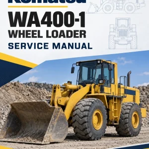 Komatsu WA400-1 Wheel Loader Service Manual