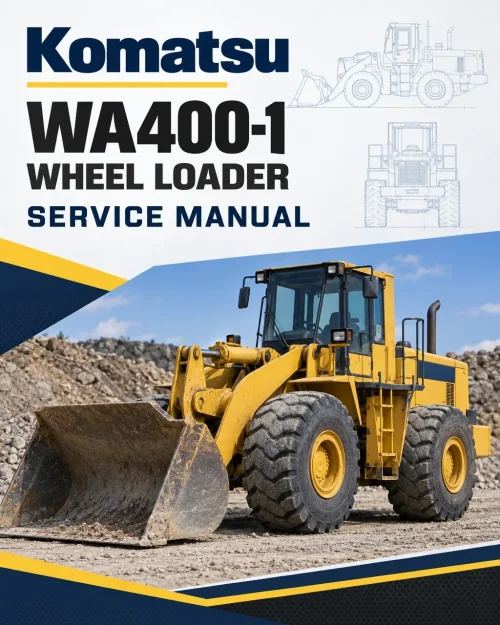 Komatsu WA400-1 Wheel Loader Service Manual Komatsu WA400-1 Wheel Loader Service Manual