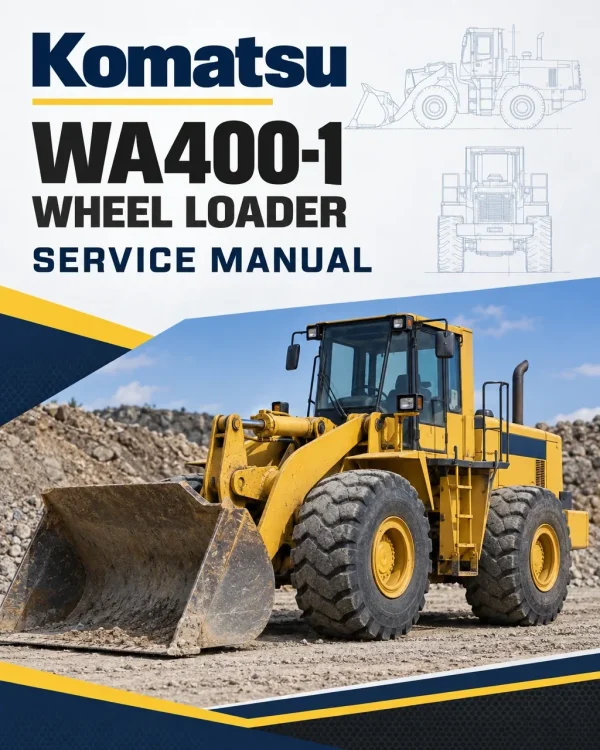 Komatsu WA400-1 Wheel Loader Service Manual Komatsu WA400-1 Wheel Loader Service Manual