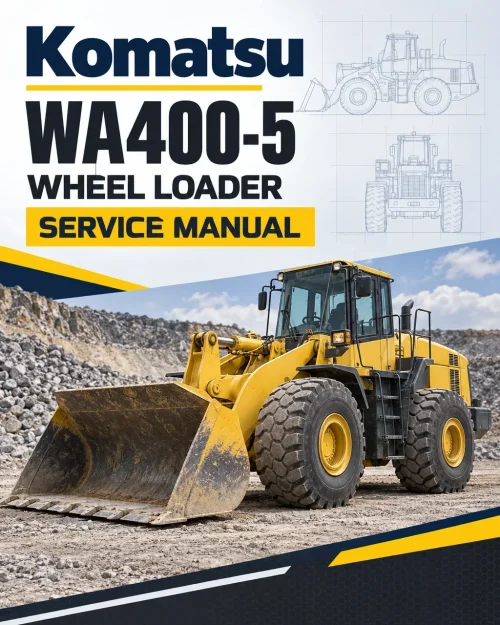 Komatsu WA400-5 Wheel Loader Service Manual Komatsu WA400-5 Wheel Loader Service Manual