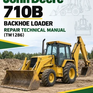 John Deere 710B Backhoe Loader Repair Technical Manual (TM1286) John Deere 710B Backhoe Loader Repair Technical Manual (TM1286)