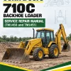 John Deere 710C Backhoe Loader Manual (TM1450 and TM1451)