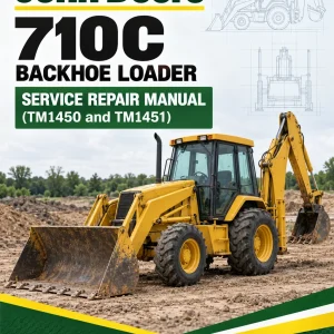 John Deere 710C Backhoe Loader Manual (TM1450 and TM1451) John Deere 710C Backhoe Loader Manual (TM1450 and TM1451)