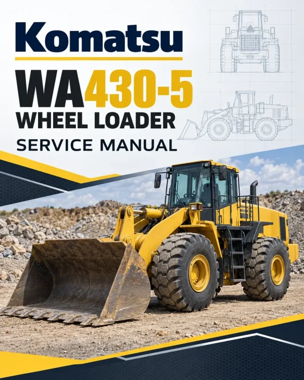 Komatsu WA430-5 Wheel Loader Service Manual Komatsu WA430-5 Wheel Loader Service Manual