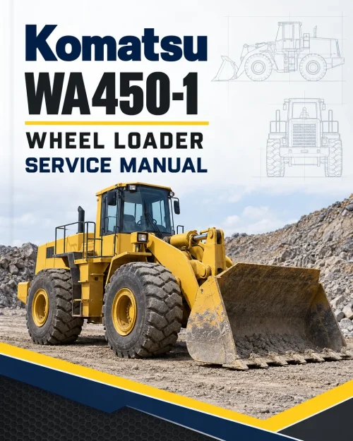Komatsu WA450-1 Wheel Loader Service Manual