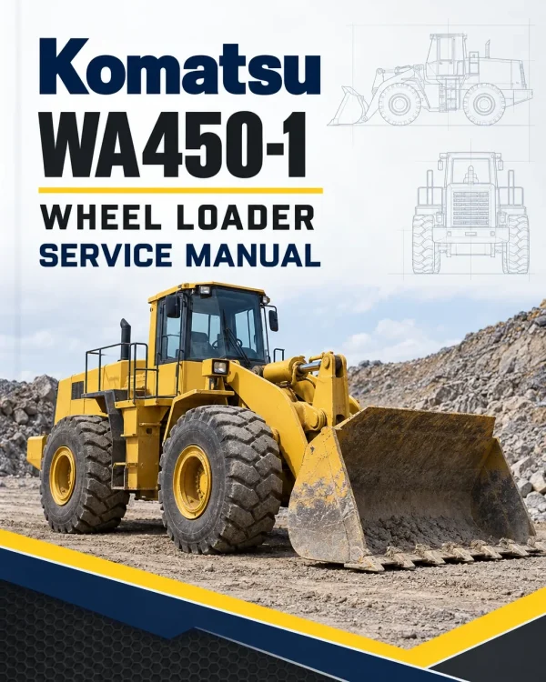 Komatsu WA450-1 Wheel Loader Service Manual Komatsu WA450-1 Wheel Loader Service Manual