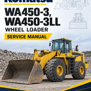 Komatsu WA450-3, WA450-3LL Wheel Loader Service Manual Komatsu WA450-3, WA450-3LL Wheel Loader Service Manual