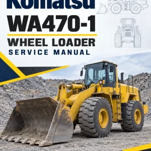 Komatsu WA470-1 Wheel Loader Service Manual