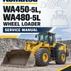 Komatsu WA450-5L, WA480-5L Wheel Loader Service Manual Komatsu WA450-5L, WA480-5L Wheel Loader Service Manual