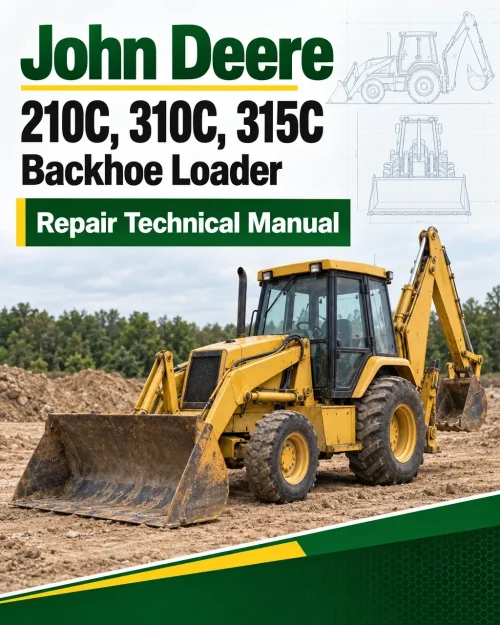 John Deere 210C, 310C, 315C Backhoe Loader Repair Technical Manual John Deere 210C, 310C, 315C Backhoe Loader Repair Technical Manual