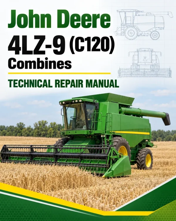 John Deere 4LZ-9 (C120) Combines Technical Repair Manual (SN. before 019999 - TM703019) John Deere 4LZ-9 (C120) Combines Technical Repair Manual (SN. before 019999 - TM703019)