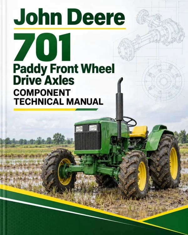 John Deere 701 Paddy Front Wheel Drive Axles Component Technical Manual (CTM703519) John Deere 701 Paddy Front Wheel Drive Axles Component Technical Manual (CTM703519)