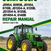 John Deere JD954, 6095B, JD1104, 6110B, JD1204-A, 6120B, JD1354-A, 6135B, JD1404-A, 6140B Repair Manual (before April 19) John Deere JD954, 6095B, JD1104, 6110B, JD1204-A, 6120B, JD1354-A, 6135B, JD1404-A, 6140B Repair Manual (before April 19)