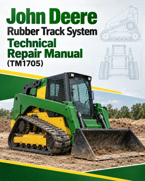 John Deere Rubber Track System Technical Repair Manual (TM1705) John Deere Rubber Track System Technical Repair Manual (TM1705)