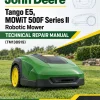 John Deere Tango E5, MOWiT 500F Series II Robotic Mower Technical Repair Manual (TM138919)