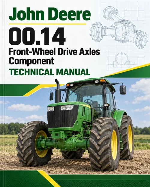 John Deere 00.14 Front-Wheel Drive Axles Component Technical Manual (CTM902819)