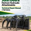 John Deere Horicon Hydraulic Attachments Technical Repair Manual (TM1593) John Deere Horicon Hydraulic Attachments Technical Repair Manual (TM1593)