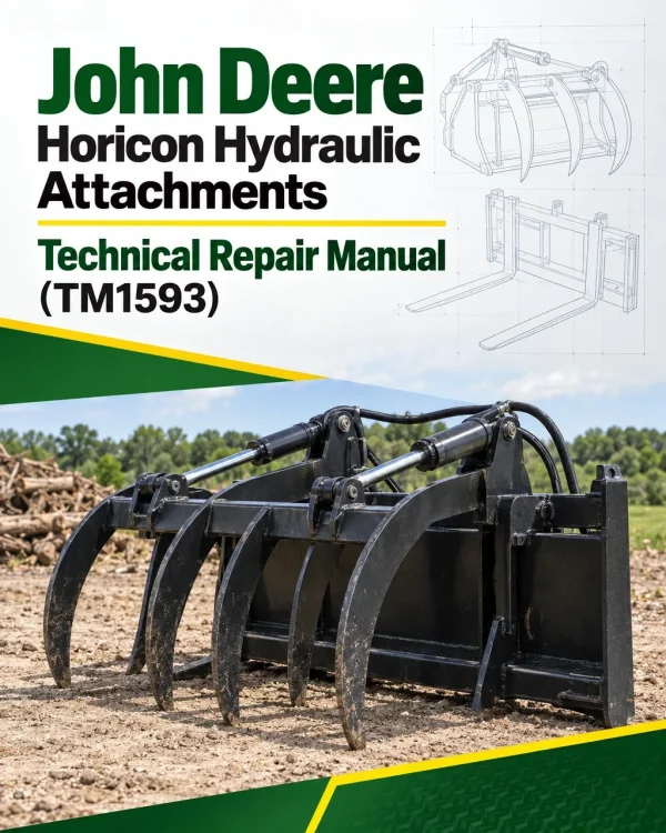 John Deere Horicon Hydraulic Attachments Technical Repair Manual (TM1593) John Deere Horicon Hydraulic Attachments Technical Repair Manual (TM1593)