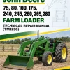 John Deere 75, 80, 100, 175, 240, 245, 260, 265, 280 Farm Loader Technical Repair Manual (TM1298) John Deere 75, 80, 100, 175, 240, 245, 260, 265, 280 Farm Loader Technical Repair Manual (TM1298)