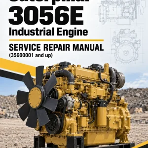 Caterpillar CAT 3056E Industrial Engine Service Repair Manual (35600001 and up)