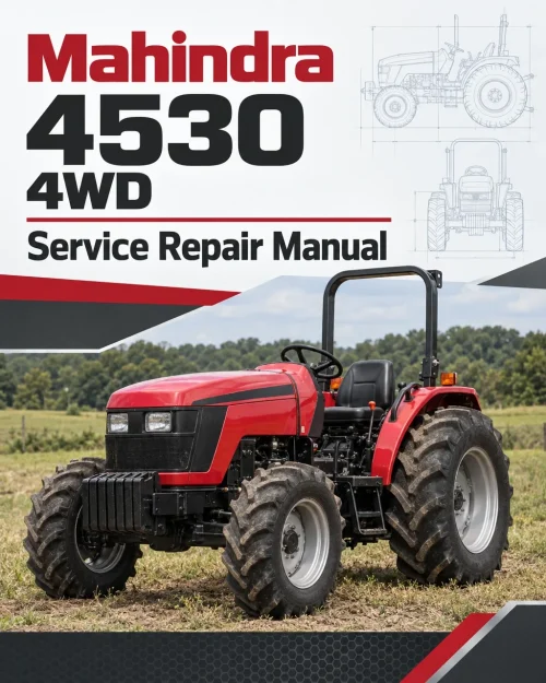 Mahindra 4530 4WD Service Repair Manual