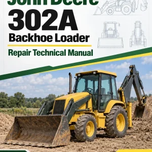 John Deere 302A Backhoe Loader Repair Technical Manual (TM1090) John Deere 302A Backhoe Loader Repair Technical Manual (TM1090)