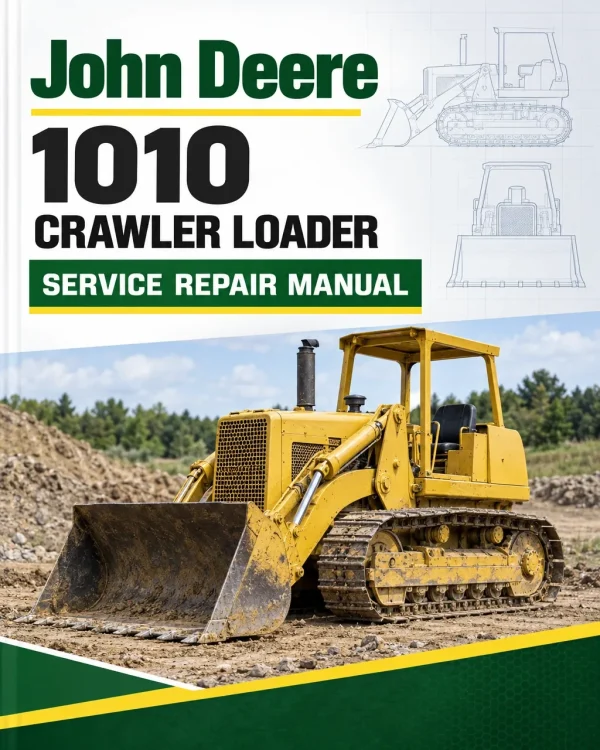 John Deere 1010 Crawler Loader Service Repair Manual (SM2046)