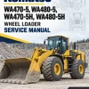 Komatsu WA470-5, WA480-5, WA470-5H, WA480-5H Wheel Loader Service Manual