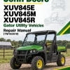 John Deere XUV845E, XUV845M, XUV845R Gator Utility Vehicles Repair Manual (TM182519)