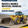 Komatsu WA470-6, WA480-6, WA470-6LC, WA480-6LC Loader Service Manual Komatsu WA470-6, WA480-6, WA470-6LC, WA480-6LC Loader Service Manual
