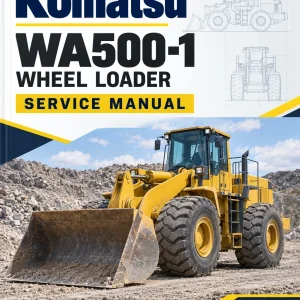 Komatsu WA500-1 Wheel Loader Service Manual Komatsu WA500-1 Wheel Loader Service Manual