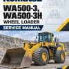 Komatsu WA500-3, WA500-3H Wheel Loader Service Manual