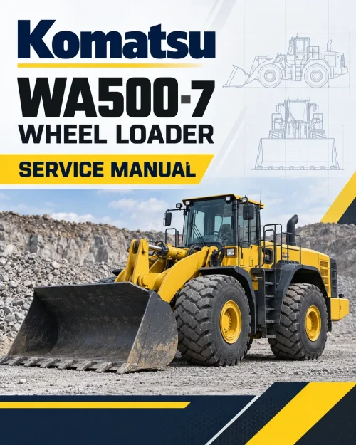 Komatsu WA500-7 Wheel Loader Service Manual Komatsu WA500-7 Wheel Loader Service Manual