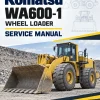 Komatsu WA600-1 Wheel Loader Service Manual