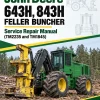 John Deere 643H, 843H Feller Buncher Service Repair Manual (TM2235 and TM1845) John Deere 643H, 843H Feller Buncher Service Repair Manual (TM2235 and TM1845)