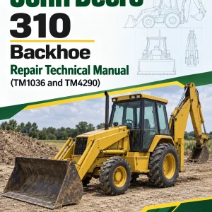 John Deere 310 Backhoe Repair Technical Manual (TM1036 and TM4290)