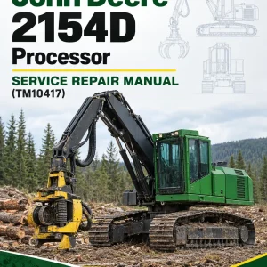 John Deere 2154D Processor Service Repair Manual (TM10417) John Deere 2154D Processor Service Repair Manual (TM10417)