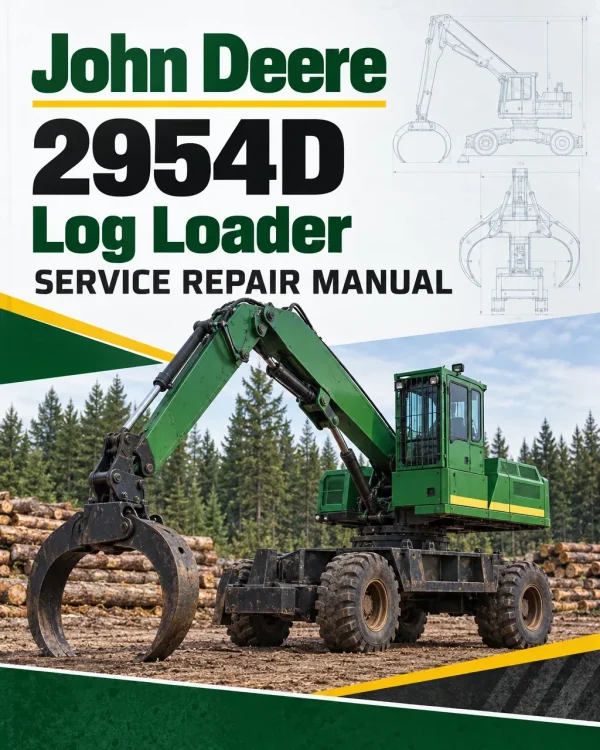 John Deere 2954D Log Loader Service Repair Manual (TM10407) John Deere 2954D Log Loader Service Repair Manual (TM10407)