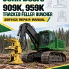 John Deere 909K, 959K Tracked Feller Buncher Service Repair Manual