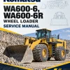 Komatsu WA600-6, WA600-6R Wheel Loader Service Manual Komatsu WA600-6, WA600-6R Wheel Loader Service Manual
