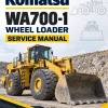 Komatsu WA700-1 Wheel Loader Service Manual Komatsu WA700-1 Wheel Loader Service Manual